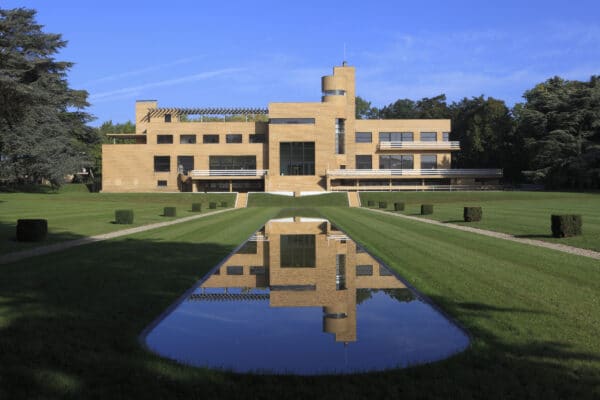 Villa Cavrois, façade sud, Croix