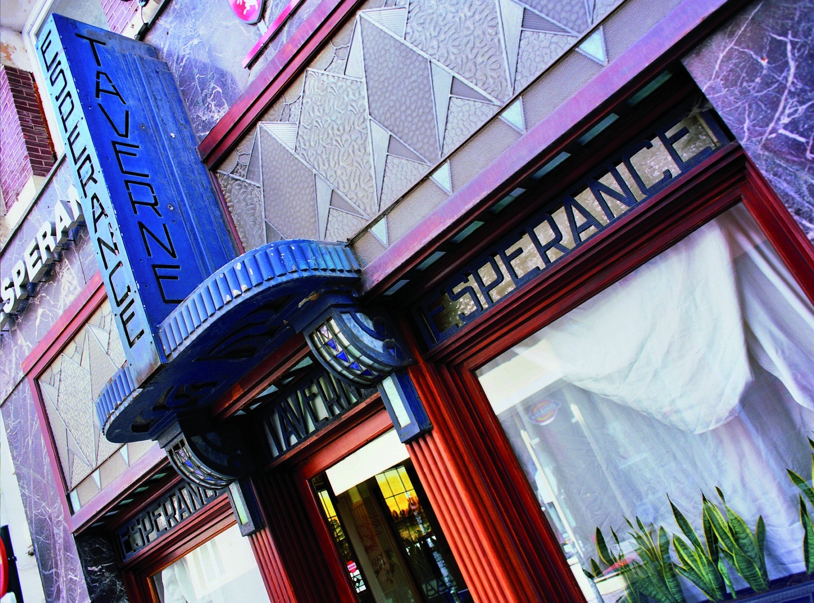 Façade de la taverne l’Espérance, Bruxelles