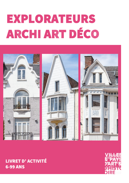 Archi Art déco Popu up et coloriage