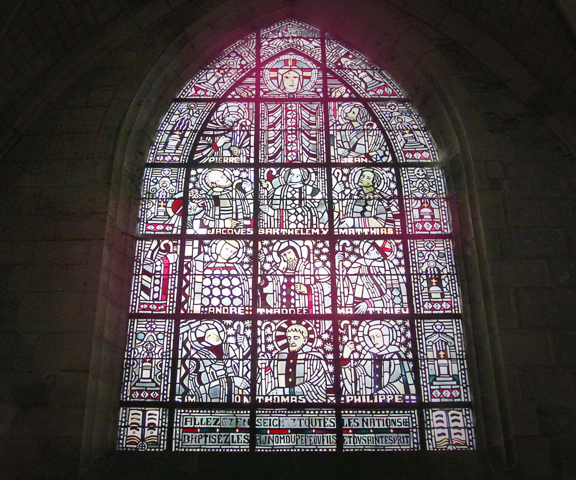 Vitrail de l’Eglise Saint Sauveur – Coucy-le-Château