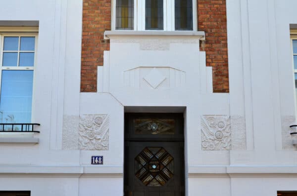 Détail d’une façade-quartier Henriville-Amiens