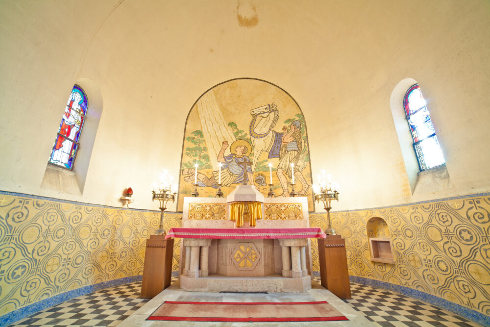 église d’Allaines, ©J.Hâlatre – PETR Coeur des Hauts-de-France