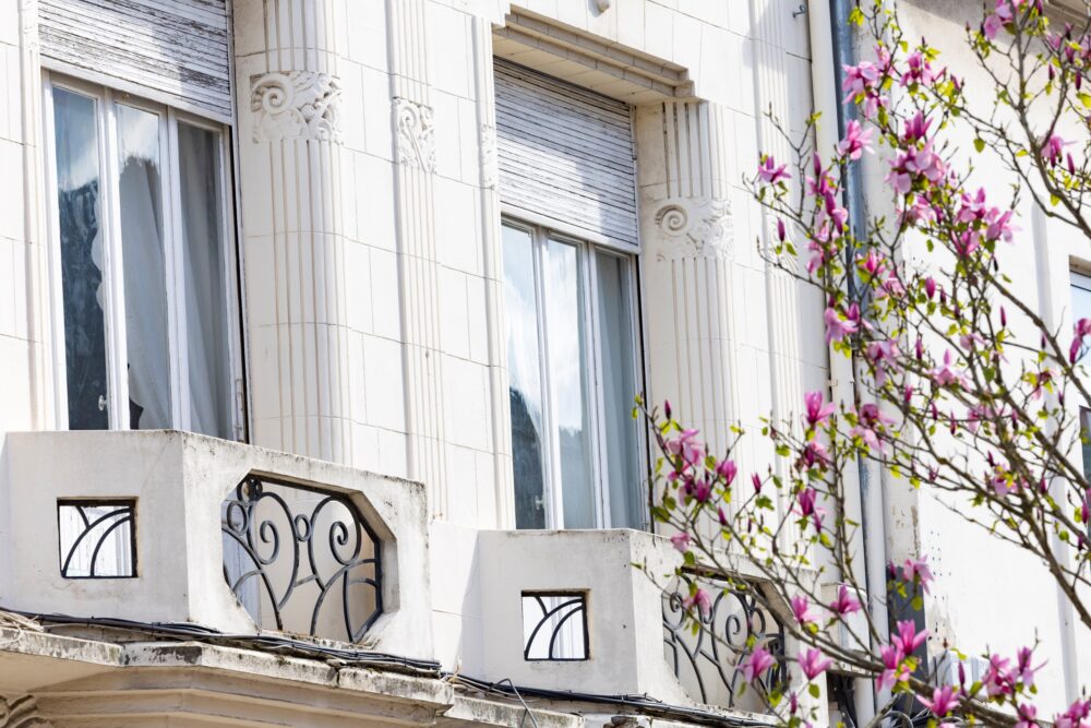 Façade Art déco – architecture – printemps – Douai – Douaisis – Nord – France (c)ADLanglet