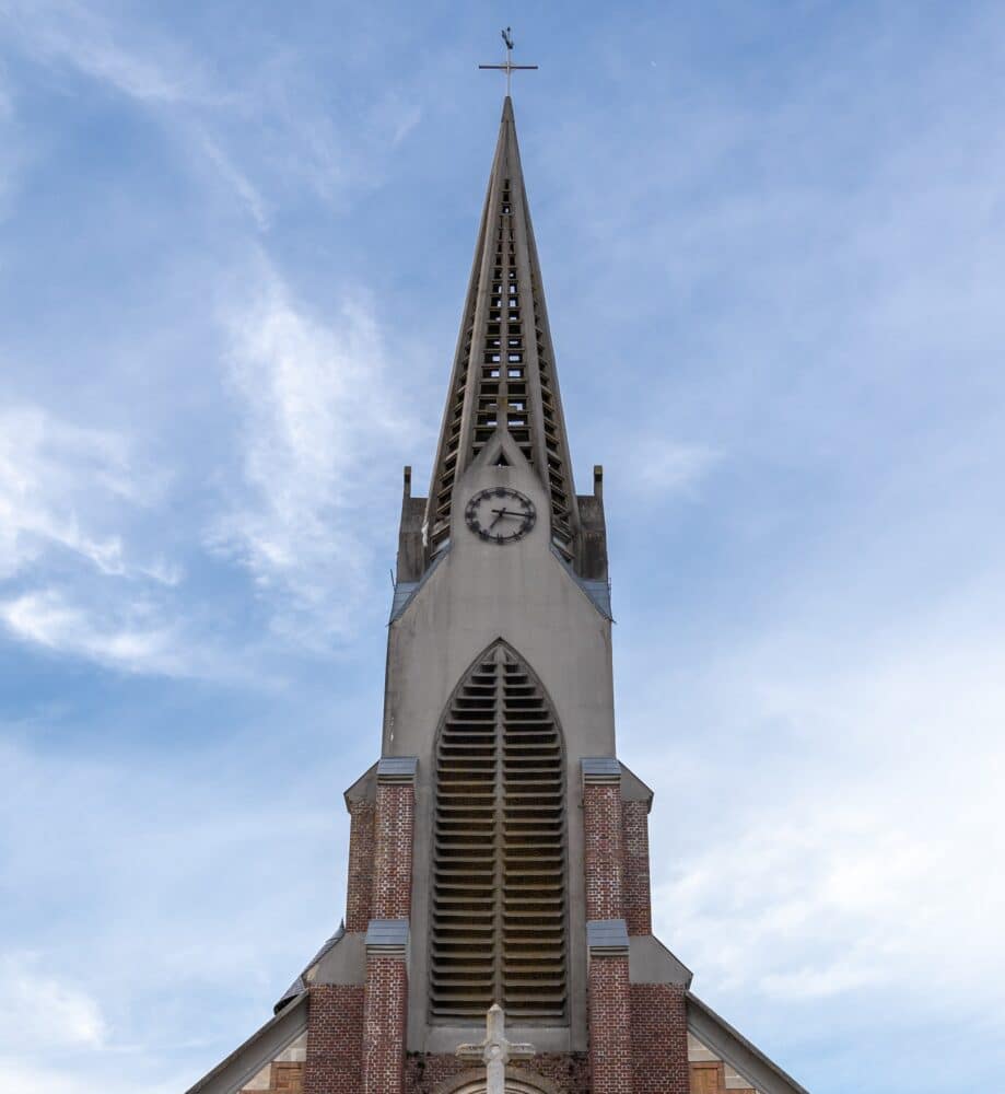 Flèche de l’église de Sissy