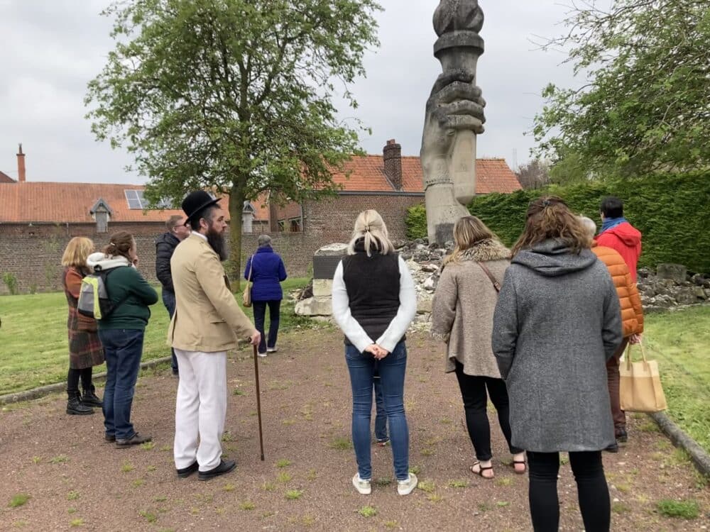 Visite théâtralisée de Neuville-Saint-Vaast ©Cécile Legrand