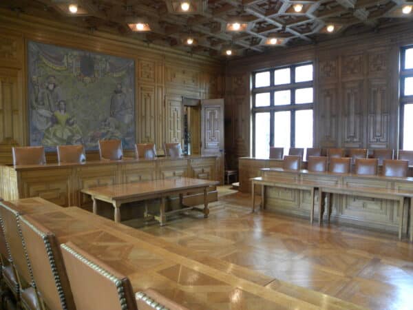 Salle du conseil municipal, Hôtel de Ville, Arras