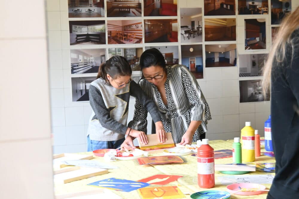 Atelier sérigraphie ©Julien De Meyer – CMN