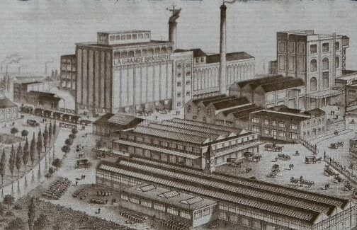 Dessin agrandi de la brasserie Excelsior