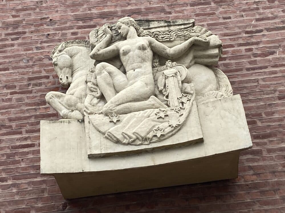 Maquette de l’inspiration pour le fronton  du palais Chaillot