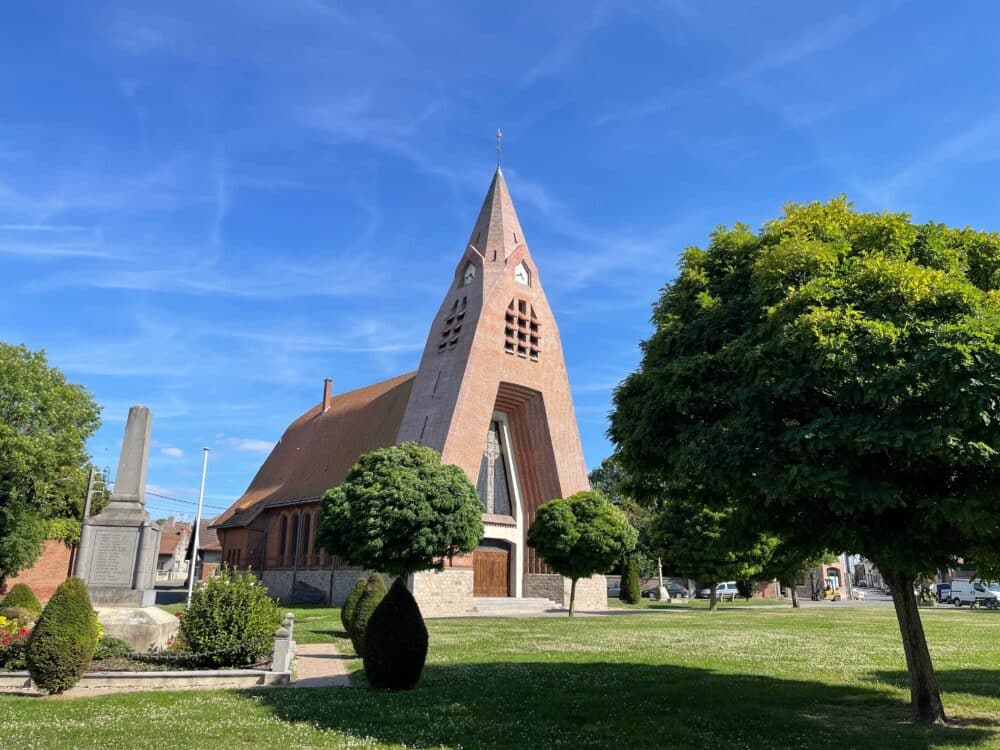 L’église de Sauchy-Lestrée – ©D.Cordonnier