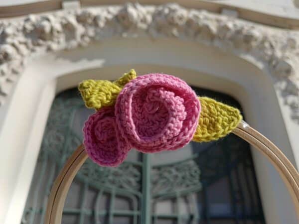 Croch'Art déco : la vie en rose
