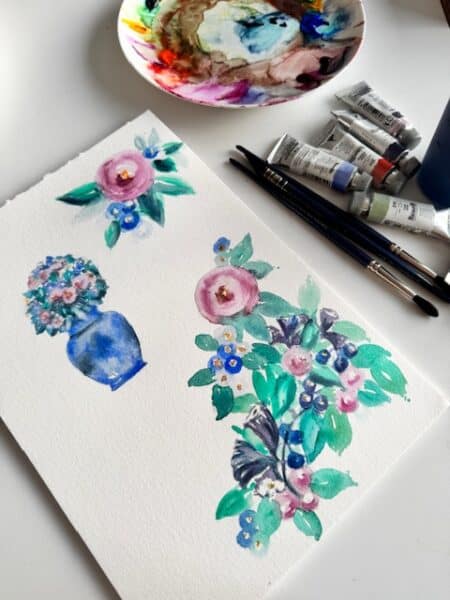 Les aquarelles de Milie