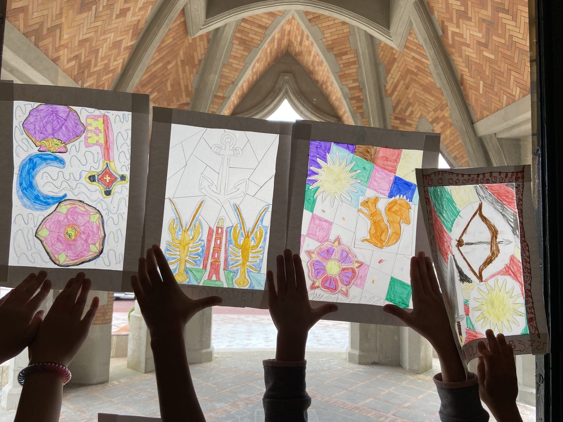 Vitrail en pagaille (2), © Lucas ROSEUW