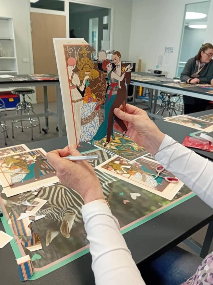 Atelier carte postale