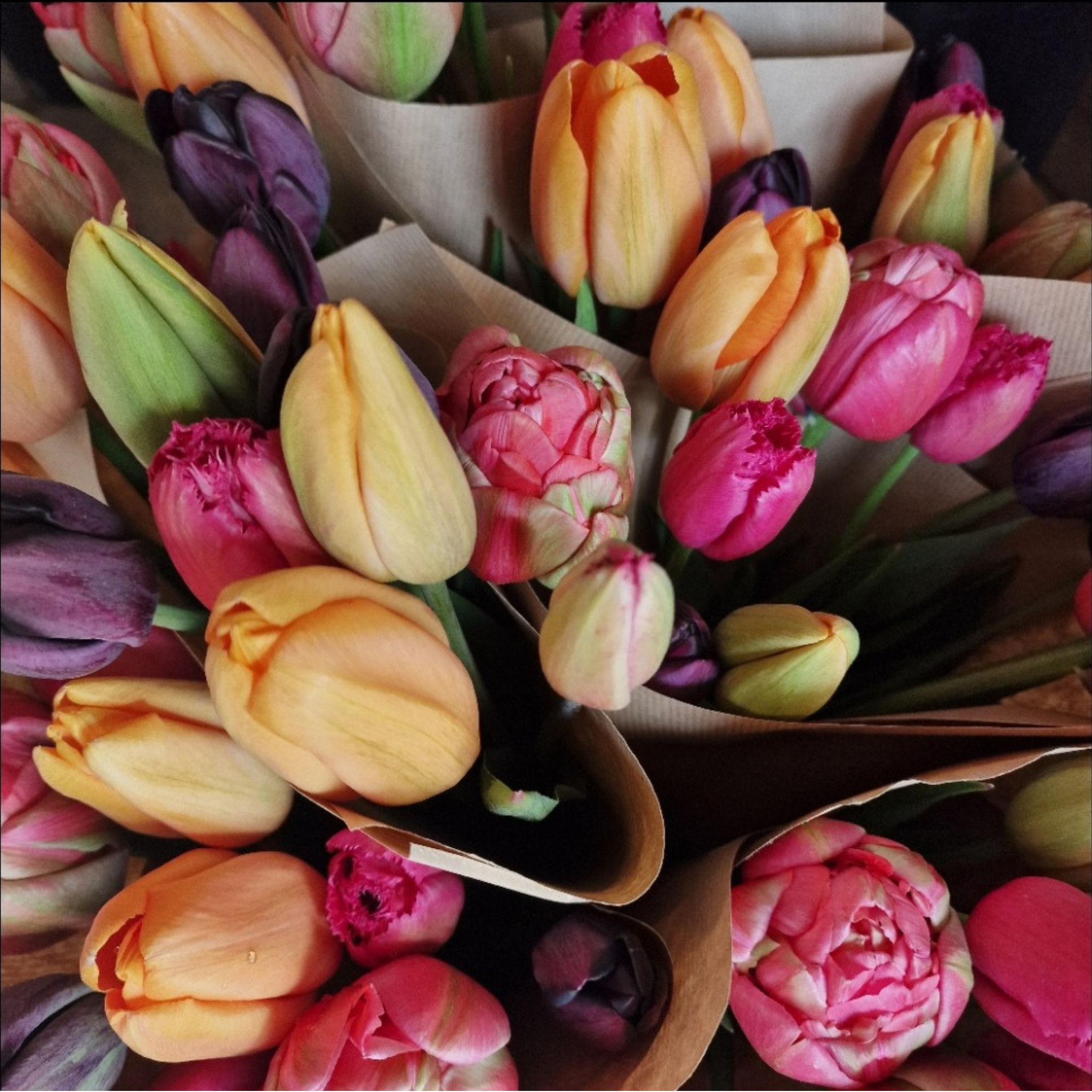 Un bouquet Art déco