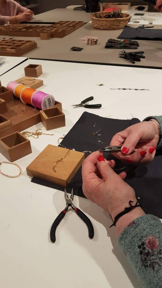 Atelier création de bijou Art déco