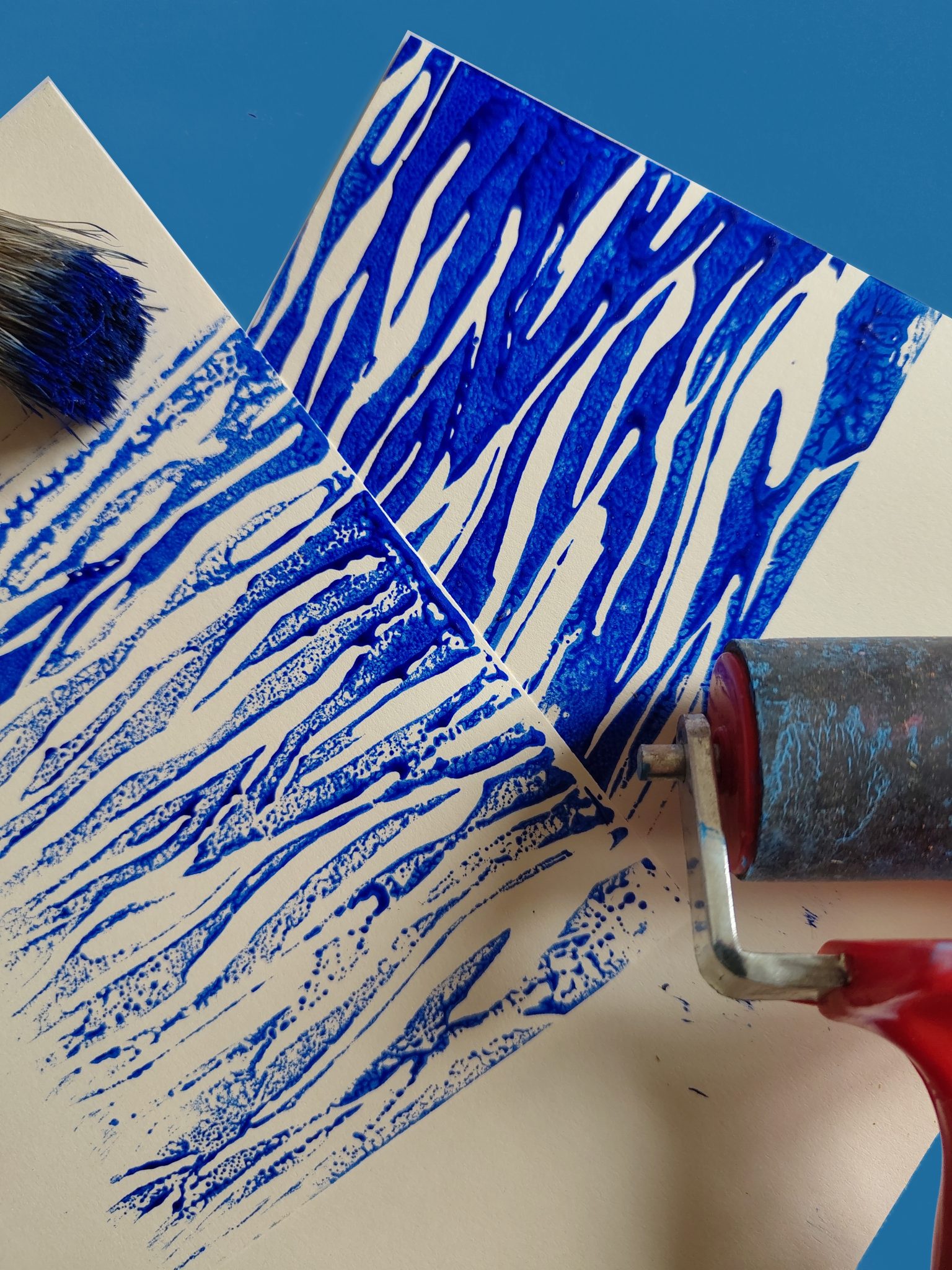 Atelier linogravure Art déco à Soissons