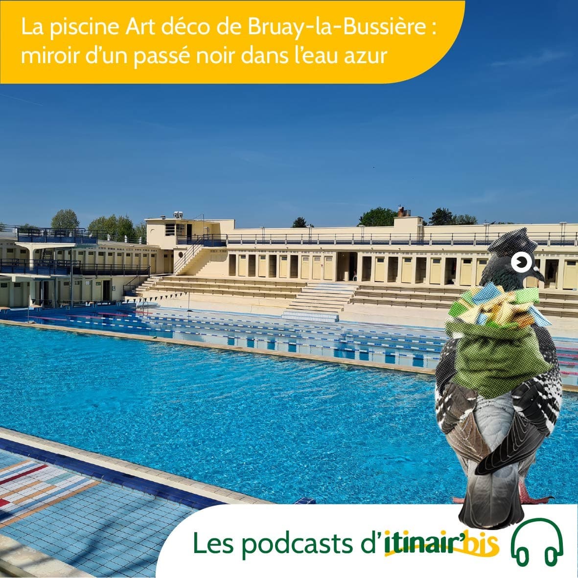 Parcours vélo avec le podcast « Itinair&rsquo;bis : gueules noires, lueurs d&rsquo;espoir »